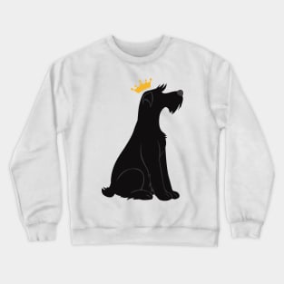 Schnauzer Prince Crewneck Sweatshirt